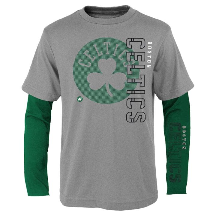 Boys 8-20 Boston Celtics Tee Combo Set, Size: S 8, Grey