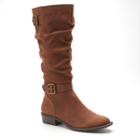 Sonoma Goods For Life&trade; Doris Women's Tall Slouch Boots, Size: Medium (10), Brown