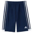 Boys 4-7x Adidas Speed Striped Shorts, Size: 7x, Blue (navy)