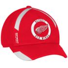 Adult Adidas Detroit Red Wings Practice Jersey Flex-fit Cap, Men's, Size: S/m