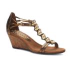 New Yok Transit Brighter Beauty Women's Wedge Sandals, Size: 8.5 Wide, Brown Oth