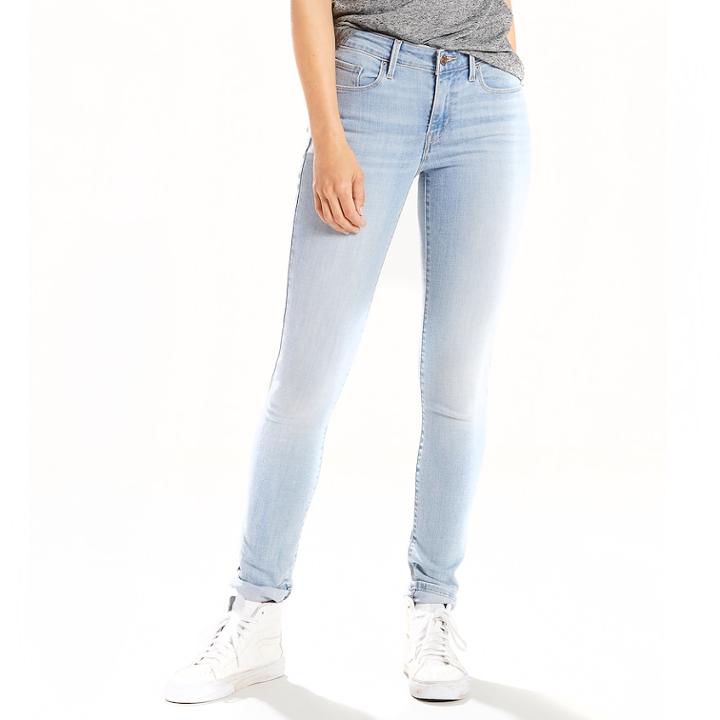 Women's Levi's&reg; Classic Mid Rise Skinny Jeans, Size: 32(us 14)m, Med Blue