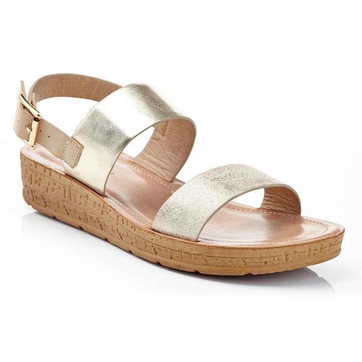 Henry Ferrera Comfort 36 Women's Sandals, Size: Medium (9), Gold