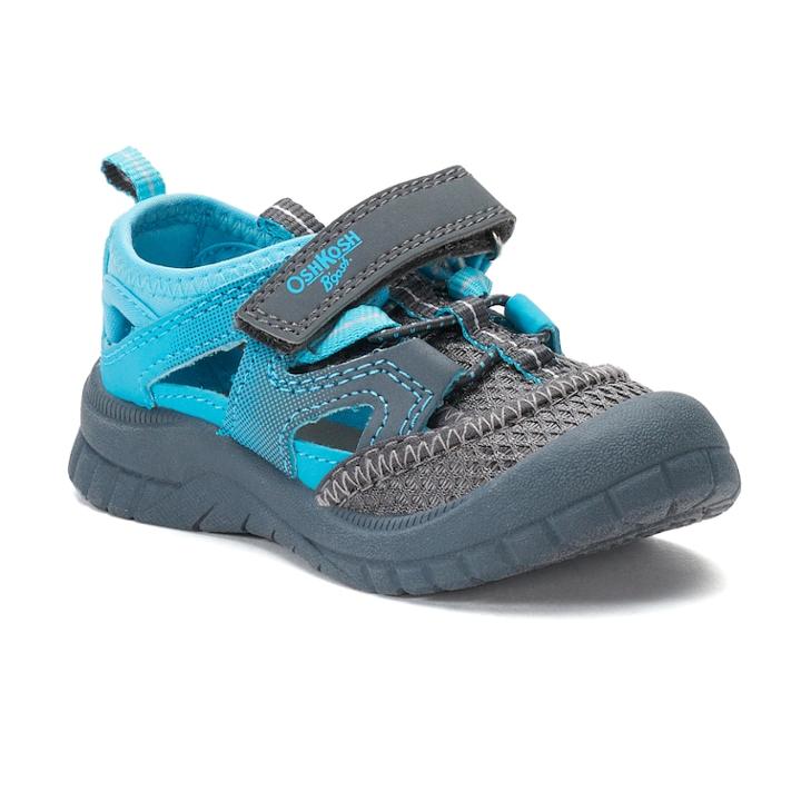 Oshkosh B'gosh&reg; Milo Toddler Boys' Sneakers, Size: 11, Turquoise/blue (turq/aqua)