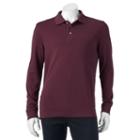 Men's Croft & Barrow&reg; Classic-fit Easy-care Interlock Polo, Size: Xl, Red