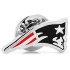New England Patriots Silver-plated Lapel Pin, Men's, Blue
