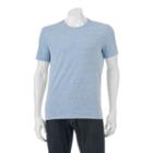 Men's Sonoma Goods For Life&trade; Heathered Everyday Tee, Size: Large, Med Blue