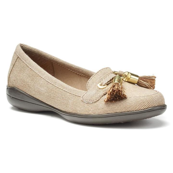 Soft Style By Hush Puppies Denise Women's Moccasins, Size: Medium (7.5), Lt Brown