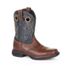 Rocky Saddle Kids Waterproof Western Boots, Kids Unisex, Size: 6, Brown