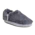 Women's Muk Luks Joanna Moccasin Slippers, Size: Xl, Dark Grey