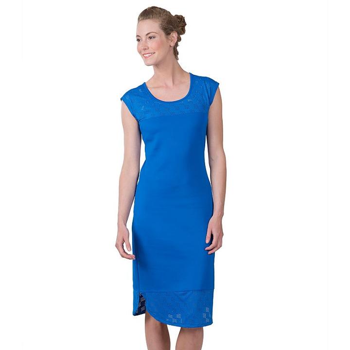Women's Soybu Midtown Midi Shift Dress, Size: Xl, Blue Other