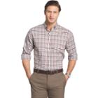 Men's Van Heusen Regular-fit Herringbone Stretch Button-down Shirt, Size: Small, Med Orange