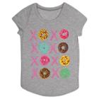 Girls 7-16 & Plus Size Harper & Elliott Rounded-hem Food Graphic Tee, Girl's, Size: Xs, Light Grey