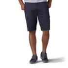 Men's Lee Straight-fit Extreme Comfort Cargo Shorts, Size: 30, Grey