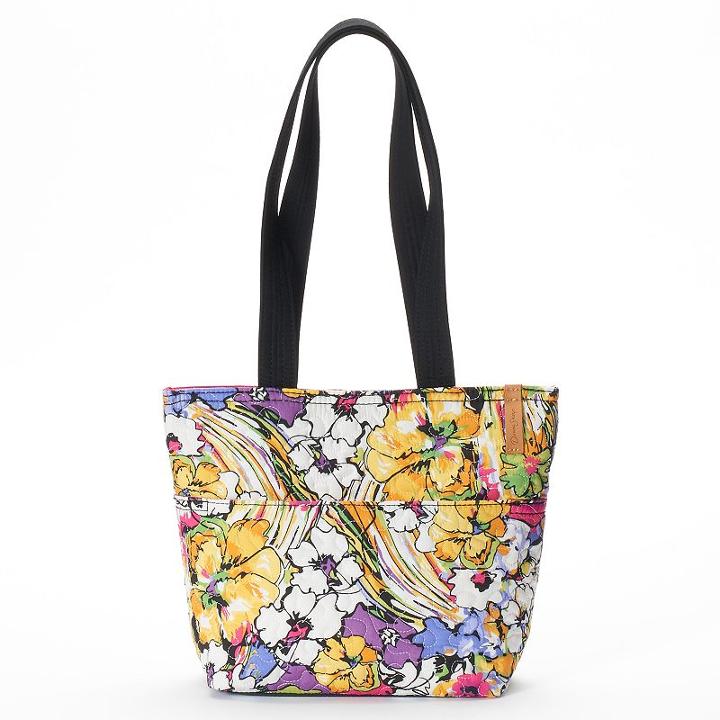 Donna Sharp Quilted Tote, Women's, White Oth