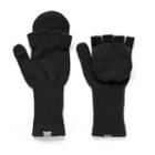 Women's Converse Convertible Fingerless Gloves, Black