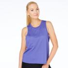 Women's Spalding Tribeca Basketball Muscle Tank, Size: Small, Drk Purple