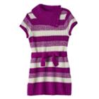 Girls 7-16 It's Our Time Splitneck Striped Sweater Tunic, Girl's, Size: Xl, Ovrfl Oth