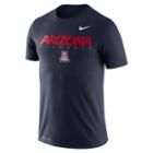 Men's Nike Arizona Wildcats Facility Tee, Size: Xxl, Blue (navy)