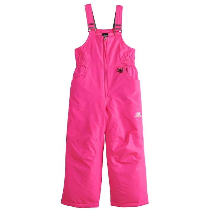 Girls 4-16 Zeroxposur Senka Bib Snow Pants, Size: 6-6x, Brt Pink