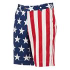 Men's Loudmouth Golf Stars & Stripes Shorts, Size: 40, Dark Blue