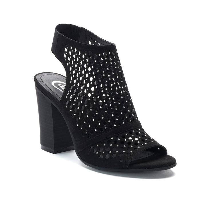 Candie's&reg; Chickpea Women's Boot Heels, Size: Medium (10), Black