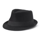 Urban Pipeline&reg; Solid Fedora, Boy's, Size: L/xl, Black