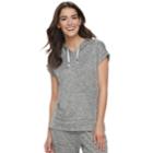 Women's Sonoma Goods For Life&trade; Dolman Hoodie, Size: Xxl, Grey