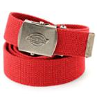 Dickies 1.25-inch Military Fabric Belt, Men's, Red