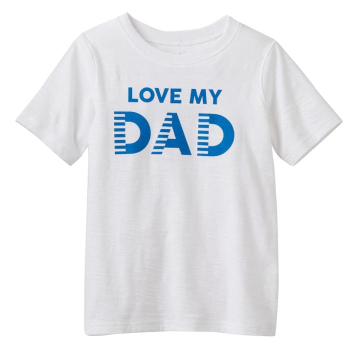 Boys 4-10 Jumping Beans&reg; I Love My Family Tee, Size: 8, White