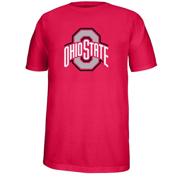 Boys 4-7 Ohio State Buckeyes Choice Tee, Size: L 7, Brt Red