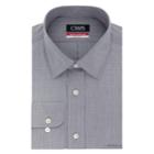 Men's Chaps Regular-fit Wrinkle-free Stretch Collar Dress Shirt, Size: L-34/35, Blue (navy)
