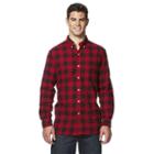 Big & Tall Chaps Classic-fit Plaid Flannel Button-down Shirt, Men's, Size: 2xb, Red