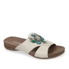 Naturalsoul By Naturalizer Amethyst Women's Slip-on Sandals, Size: Medium (8), White