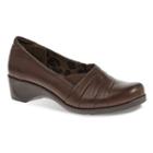 Soft Style By Hush Puppies Kambra Women's Pleated Slip-on Shoes, Size: 5.5 Med, Dark Brown