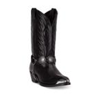Laredo Tallahassee Men's Harness Cowboy Boots, Size: Medium (11), Black