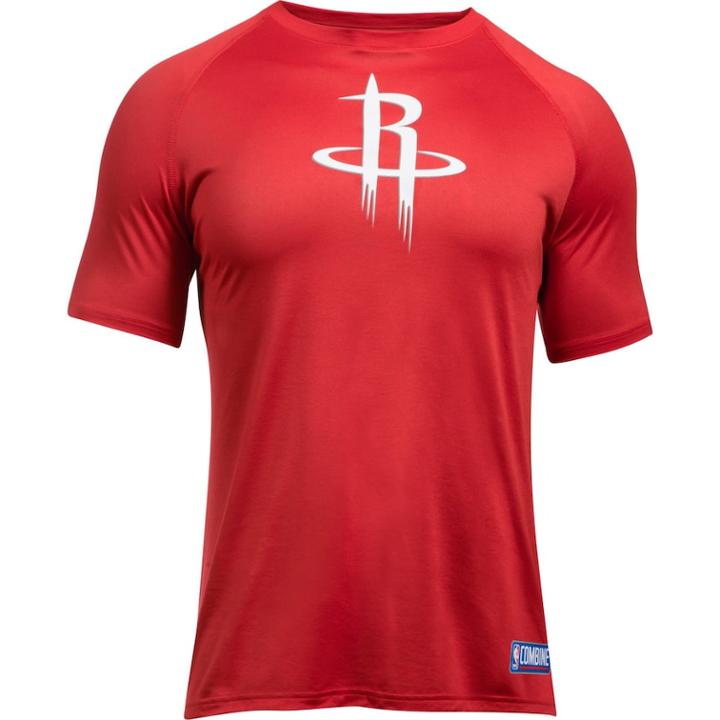 Men's Under Armour Houston Rockets Primary Logo Tech Tee, Size: Small, Red