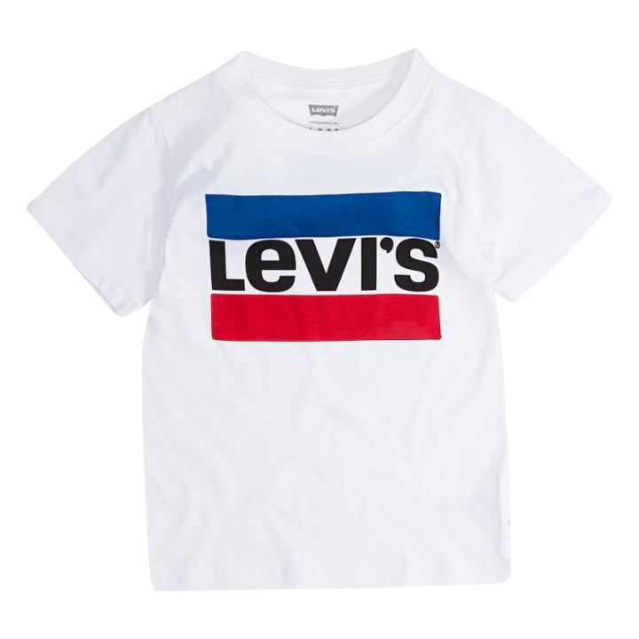 Boys 4-7 Levi's&reg; Logo Graphic Tee, Size: 5, White