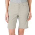 Dickies Stretch Performance Shorts - Women's, Size: 16, Beige Oth