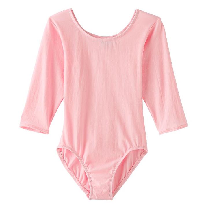 Jacques Moret Solid Dance Leotard - Girls, Girl's, Size: Medium, Light Pink
