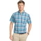 Men's Izod Saltwater Button-down Shirt, Size: Xl, Blue
