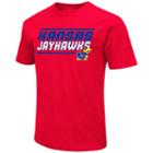 Men's Campus Heritage Kansas Jayhawks Fan Favorite Tee, Size: Xxl, Med Blue