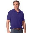Men's Chaps Solid Pique Polo, Size: Small, Purple