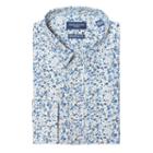 Men's Nick Dunn Modern-fit Dress Shirt, Size: M-34/35, Blue