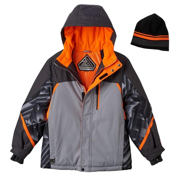 Boys 8-20 Zeroxposur Sky Diver Jacket, Boy's, Size: Small, Med Grey