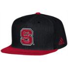Adult Adidas North Carolina State Wolfpack Player Snapback Cap, Men's, Nst Black