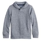 Boys 4-12 Sonoma Goods For Life&trade; Sweater Fleece Shawl Pullover Top, Size: 8, Dark Blue