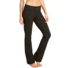 Women's Marika Weekend Sanded Dry Wik Flared Yoga Pants, Size: Small, Black