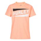Boys 4-7 Hurley Stadium Lines Logo Graphic Tee, Size: 6, Brt Orange