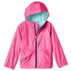 Toddler Girl Columbia Lightweight Solid Rain Jacket, Size: 3t, Dark Pink